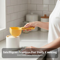Bag Fastener Rice Ladle Creative Design Multifunctional Grain Ladle Cat Shaped Measuring Spoon Easy to Clean Kitchen Utensil