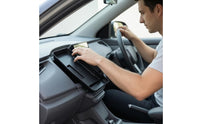 Car Accessory Raised Side Walls Behind Steering Wheel Storage Box Light-Blocking
