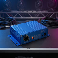 Distant Configuration Bi-Directional Art-Net to DMX512 Node Networked DMX512 Ethernet Interface Professional-Grade Art-Net to DMX512 Node Compact for Lighting Technicians, Stage Designers, Live Shows, Clubs
