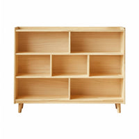 Japanese design Lowsilhouette lattice shelving unit liberatedstanding Design Open Cube Shelving Unit adaptable Combination Display Shelf Easy Assembly for Book Lovers, Students, Homeowners, Living Room, Home Office, Bedroom