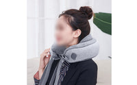 Cordless Neck Massage Pillow Automatic Inflation U-Shaped Neck Massager U-Shaped Massage Pillow Kneading Personal Care Item