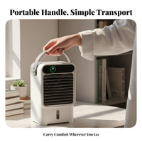 USB Air Cooler Fan Humidifier Three Speeds Timer for Workspace