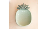 Non-Slip Pineapple Pet Bowl Social Media Design Cartoon Cat Bowl Large Capacity Decorative Pet Food Dish Easy to Clean for Cats, Kittens