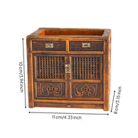 Chinese Cabinet Flower Pot Multi-Purpose House Decoration for Desktop