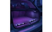 2 Pieces Multicolor Car Ambient Light with Sensor Dynamic Modes Car Light Kit with Controller Control Bright Soft for Drivers
