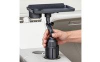 Car Cup Holder Tray Table Adjustable Vehicle Tray with Phone Slot Universal for Drivers, Commuters