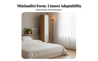 Multi-Functional Rotating Mirror Cabinet Space-Saving Revolving shelving unit Mirror Large Capacity Storage Household Furniture Built-in light-emitting diode Lights for Apartment Dwellers, Homeowners, Students, Bedroom, Entryway, dressing area, Cloakroom