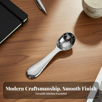 Stainless Steel Ice Cream Ladle Auto-Defrosting-Defrosting Fruit Baller Spoon Water Fruit Ladle Food Grade Sturdy Duty Ice Cream
