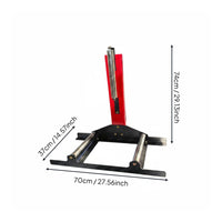 Labor-Saving Rolling Wheel Stand Easy to Clean Wheel Cleaning Stand Professional Grade Tire Wash Rack Heavy Duty for Mechanics, Garage