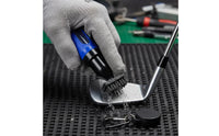 Press Type Water Spray Golf Brush Multi Function Golf Club Cleaning Brush Portable Sports Accessory Easy to Clean for Golfers, Driving Range