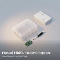 Rectangular Storage Box Thickened Plastic Durable Snap Lock for Desk