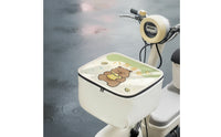 Bike Basket Rain Cover Waterproof Basket Cover with Zipper Rainproof for Cyclists, Commuters, Rainy Days, Daily Commute