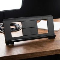 Rectangular Frame Digital Piano Music Stand Cutout Cutouts Keyboard Music Stand Lower Ledge Instrument Accessory Rounded Corners