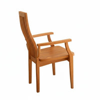With Armrests Spindle rear Armchair Supportive rearrest Desk Chair Multi-Purpose Dining Seat timeless Design for Students, Office Workers, Homeowners, Study Room, Bedroom