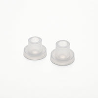 2 Pieces Flanged Piano Pedal Rod Bushing Plastic Piano Pedal Rod Sleeve Upright Rubber for Repair Shops