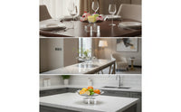 Decorative Tray with Base Sculptural Centerpiece Tray Simple Tabletop Ornament for Living Room