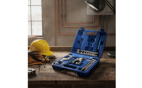 5 Pieces Flaring Tool with Deburring Tool Manual Tube Expander with Case Heavy Duty Tube Expander for Workshop