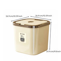 Moisture-Proof Rice Storage Container Multi-Purpose Large Capacity Flour Box Safe for Kitchen, Pantry