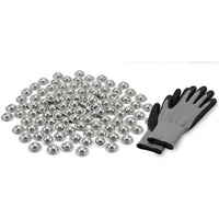 250 Pieces Metal Screw Cap with Flange Watertight Hardware Long-Lasting