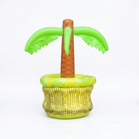 PVC Inflatable Palm Tree Cooler Portable Inflatable Palm Tree Drink Holder for Outdoor Parties
