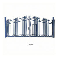 Plastic HO Scale Gate Miniature 1:87 Scale Gate Versatile Fence with Gates Realistic for Collectors