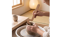 Pottery Shaping Tool Wooden Wheel Trimming Tool Professional Loop for Potters