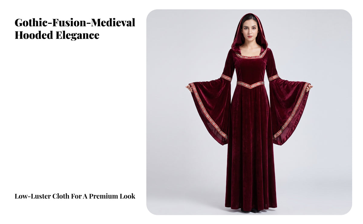 Stage Velvet Costume Dress