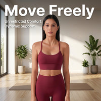Sports Bras Women High Impact with Y-Back Design for Running and Fitness, Support with Removable Pad Inserts, Full Coverage