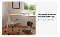 Back Support Cushion Ergonomic Design Seating Accessory Portable for Study, Home