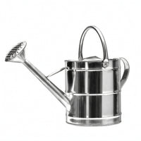 Stainless Steel Watering Can Sturdy Long-Spout Watering Can Indoor for Garden