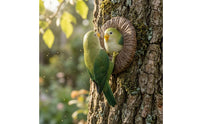 Tree Bird Ornament Resin Wall Mounted Bird Ornament for Garden