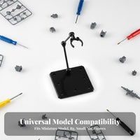 5 Pieces Action Figure Display Stand Adjustable Action Figure Stand Articulated Model Holder Sturdy Support for Photography
