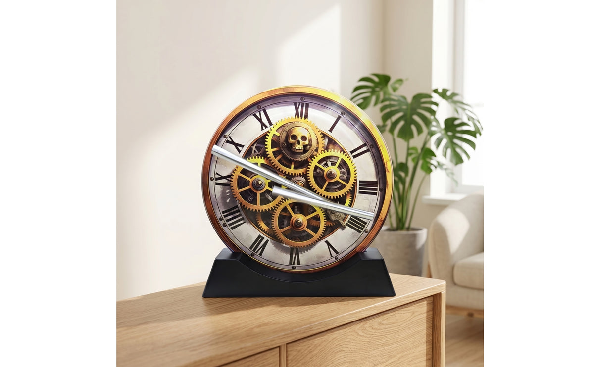 Desktop Kinetic Sculpture Minimalist Decor Creative for Bookshelf, Art Lovers