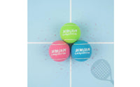 3 Pieces Wear-Resistant Padel Ball High Elasticity Tennis Ball for Beginners, Practice