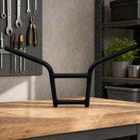 Swept-Back Handlebar Backsweep Welded Handlebar Ergonomic Hardware for Commuters