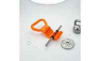 Dumbbell Handle Clamp Hinged Screw Lock Dumbbell Fitness Accessory