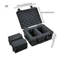 Waterproof Graded Card Storage Box Heavy Duty Trading Card Carrying Case Foam Insert for Travel
