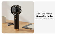 Compact Rechargeable Mini Fan Powerful Airflow High Speed Portable Fan Lightweight Fast Charging for Commuters, Office Workers, Students, Desktop Use, Travel, Outdoor