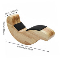 Ballet Foot Stretching Non-Slip Ankle Balance Wooden Foot Stretcher for Dancers, Gymnasts