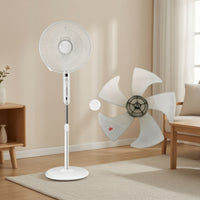 Compatible Fan Impeller Assembly Plastic Replacement Fan Blade Lightweight Hardware Universal for Homeowners