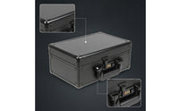 Card Case with Lock Safeguarding Card Case with Locks Secure for Travel, Players