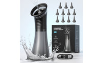 Electric Ear Irrigator Rechargeable Electric Ear Cerumen Removal Kit Earwax Removal Tool Handheld Cordless for Adults, Home