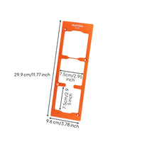 Aluminum Alloy 86 Wall Panel Box Template Accurate Positioning Switch Socket Cutout Jig Exact Fit Electrical Outlet Hole Guide Long-Lasting for Electricians, Carpenters