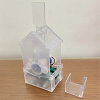 Tabletop Swinging Display with Top Holder Compact Battery-Powered Sign Holder Motorized for Merchandisers