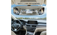 Convex Rearview Mirror Frameless Blind Area Car Mirror Wide-Angle for Commuters