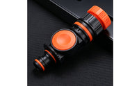 Hose Adapter Ribbed Quick Connector Leak Hose Fitting for Gardeners