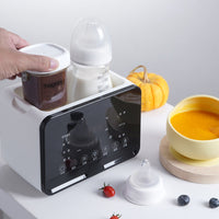 2-in-1 Bottle Warmer with Sterilizer Digital Bottle Warmer Countertop Compact for Newborns