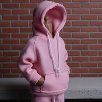 1/12 Scale Hoodie Set Trendy Design 6 Inch Figure Outfit Fashionable Design 6-Inch Figure Clothes for Hobbyists