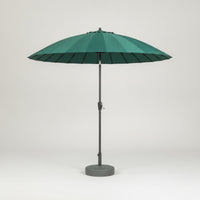 Outdoor Umbrella with 24 Ribs Sturdy Freestanding Umbrella with Base Large-Shade for Homeowners, Garden, Poolside, Backyard