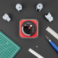Easy to Adjust Stepless Circular Cutter Adjustable Circle Cutter Compass for Model Makers, Hobbyists